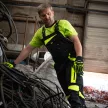 Sara Neoflex sárga kantáros munkaruha szett