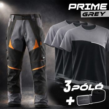 Prime Grey munkaruha szett