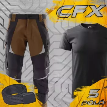 Cottonflex Brown munkaruha szett
