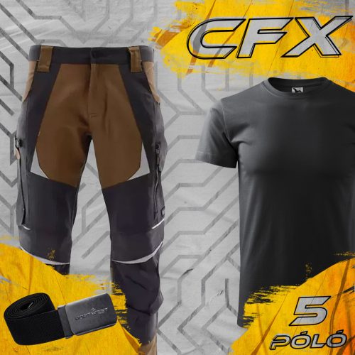 Cottonflex Brown munkaruha szett