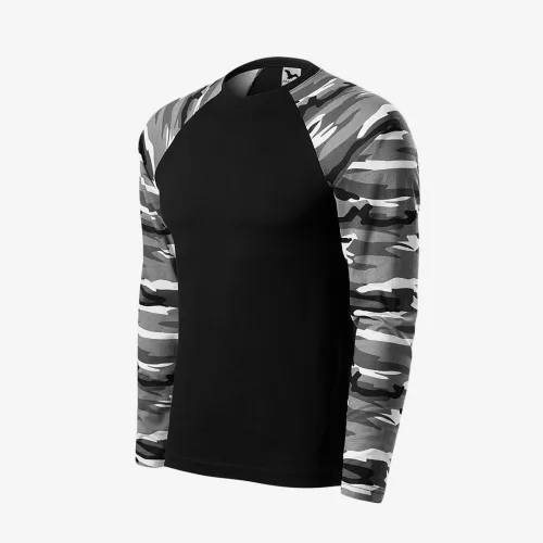 Malfini Camouflage LS hosszú ujjú póló