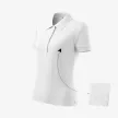 Malfini Cotton galléros női pamut póló