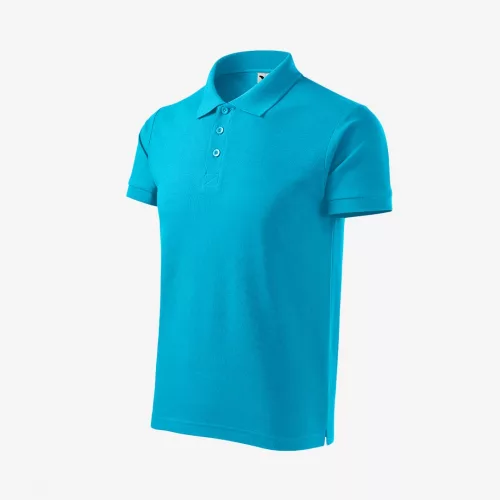 Malfini Cotton Heavy galléros férfi póló