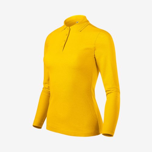 Malfini Pique LS női hosszú ujjú galléros póló