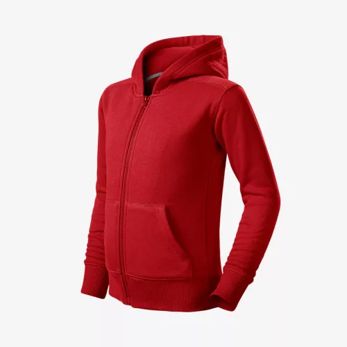 Malfini Trendy Zipper gyerek kapucnis pulóver