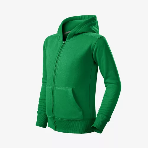 Malfini Trendy Zipper gyerek kapucnis pulóver