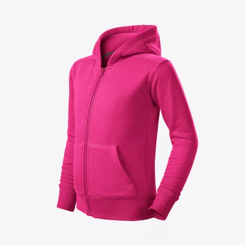 Malfini Trendy Zipper gyerek kapucnis pulóver