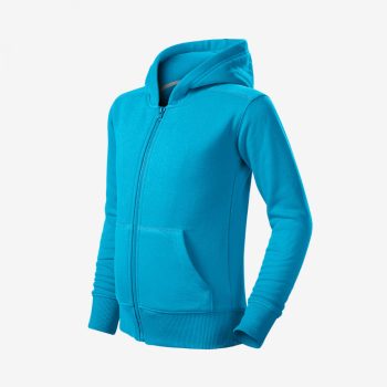 Malfini Trendy Zipper gyerek kapucnis pulóver