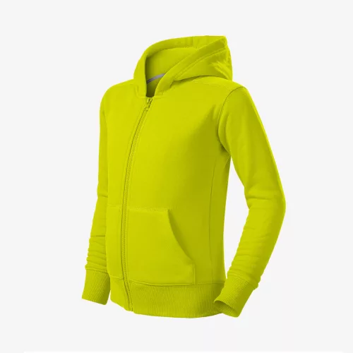 Malfini Trendy Zipper gyerek kapucnis pulóver