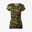 Malfini Camo Pure női terepmintás póló