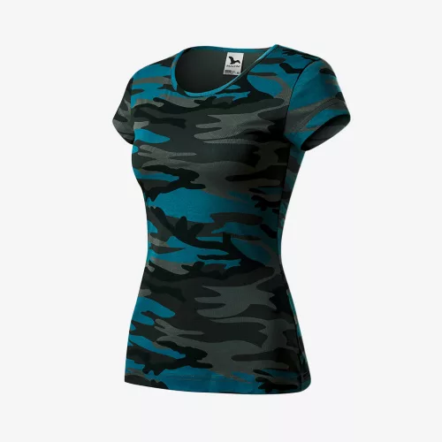 Malfini Camo Pure női terepmintás póló