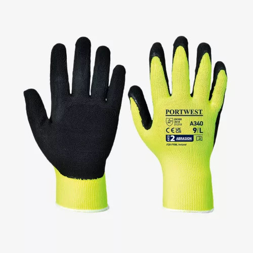 Portwest Hi-Vis Grip mártott láthatósági kesztyű