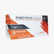 Portwest A930 Orange HD egyszerhasználatos kesztyű - 100 db
