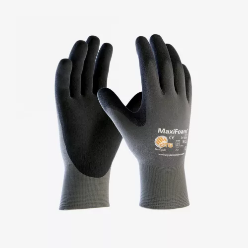 ATG MaxiFoam tenyérrészen mártott kesztyű