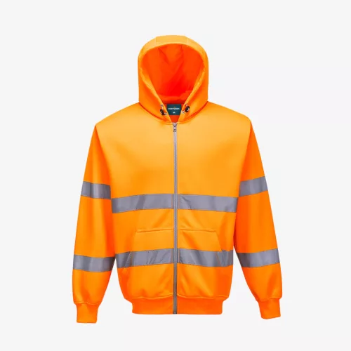 Portwest Hi-Vis cipzáros pulóver
