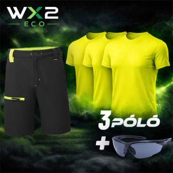 WX2 Eco nyári rövidnadrág munkaruha szett