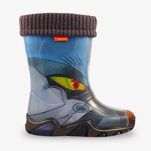 Demar bélelt gyerek gumicsizma - transformers