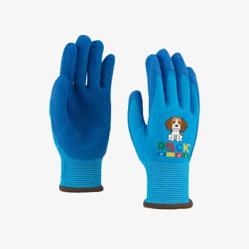 Rock Kid gyermek szerelő kesztyű kutyás mintával