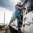 LAHTI PRO Premium Black munkásnadrág vastag anyagból