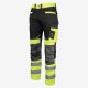 LAHTI PRO Slim-Fit láthatósági munkásnadrág