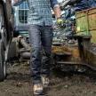 LAHTI PRO Slim-Fit farmer munkásnadrág