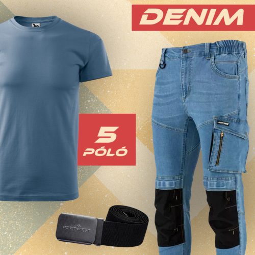 Denim Pro Blue XL munkaruha szett