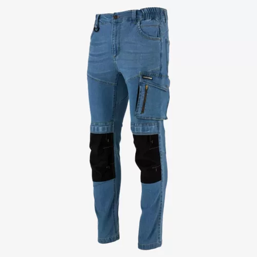 LAHTI PRO Denim Slim-Fit farmer munkásnadrág