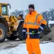 LAHTI PRO Hi-Vis bélelt láthatósági kabát