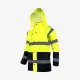 LAHTI PRO Hi-Vis bélelt láthatósági kabát