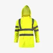 LAHTI PRO Hi-Vis vízhatlan láthatósági kabát
