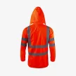 LAHTI PRO Hi-Vis vízhatlan láthatósági kabát