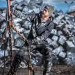LAHTI PRO Camo softshell kabát