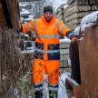 LAHTI PRO bélelt láthatósági munkásnadrág