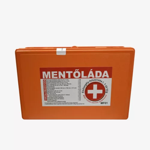 Falra szerelhető mentőláda 1-30 fő