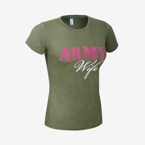 Army Wife - női feliratos póló