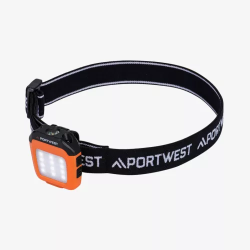 Portwest USB újratölthető többfunkciós LED fejlámpa
