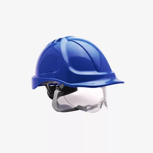 PW Endurance Innovation védőszemüveggel kombinált munkavédelmi sisak