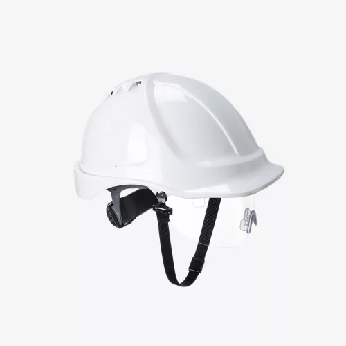 PW Endurance Innovation védőszemüveggel kombinált munkavédelmi sisak