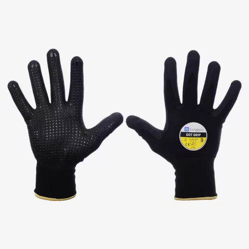 Sungboo Dot Grip nitril mártott védőkesztyű