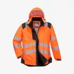 Portwest Vision Hi-Vis PRO bélelt vízálló kabát