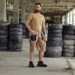 Summer Basic barna rövidnadrág szett