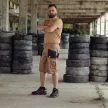 Summer Basic barna rövidnadrág szett