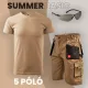 Summer Basic XL barna rövidnadrág szett