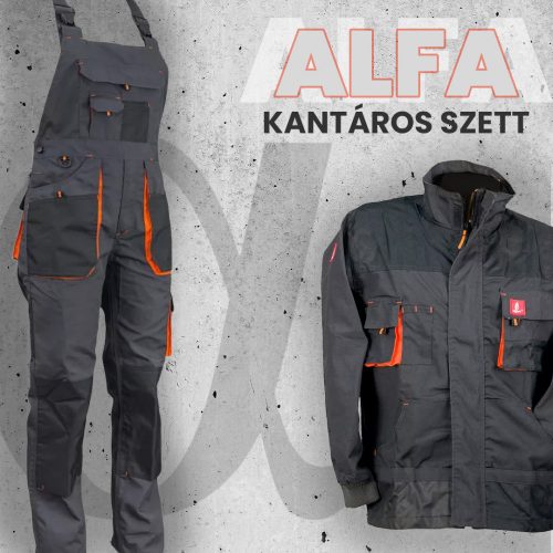 Urgent Alfa kantáros munkaruha szett