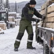 Urgent Forest softshell bélelt téli kantáros munkásnadrág
