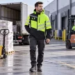 Urgent 971 láthatósági bélelt kapucnis kabát