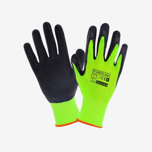 Procera X-Latos Neon mártott kesztyű