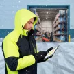 Procera X-Windshell bélelt softshell kesztyű