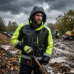 Urgent Y-Pro bélelt téli munkaruha kabát